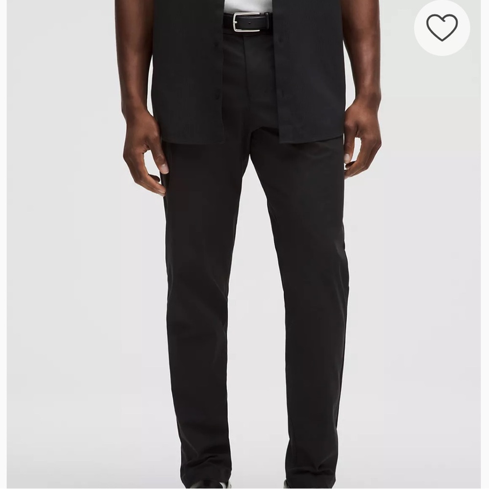 Lululemon Athletica ABC Slim Fit Trouser 32”L Black Pants - Picture 2 of 6